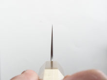 Load image into Gallery viewer, KICHIJI SHIROGAMI-1 / STAINLESS CLAD HAMMERED GYUTO 210MM OCTAGONAL HANDLE