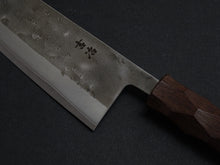 Load image into Gallery viewer, KICHIJI x NAGURI SLD NASHIJI BUNKA 170MM NAGURI CURVED WENGE WOOD HANDLE