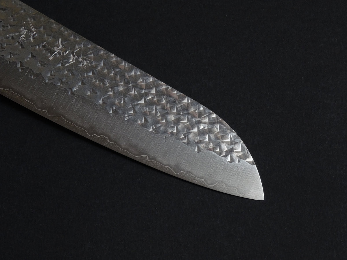 YU KUROSAKI SG2 SENKO SANTOKU ROSE WOOD HANDLE – KATABA Japanese