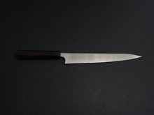 Load image into Gallery viewer, KOTETSU AOGAMI SUPER STAINLESS CLAD SUJIHIKI / CARVING KNIFE 240MM OCTAGONAL ROSEWOOD HANDLE
