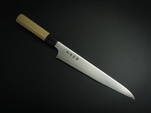 IMOJIYA BREAD KNIFE 240MM MAGNOLIA HANDLE