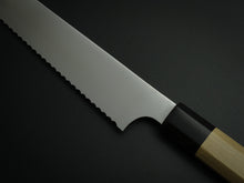 Load image into Gallery viewer, IMOJIYA BREAD KNIFE 240MM MAGNOLIA HANDLE
