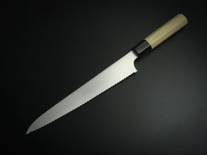 IMOJIYA BREAD KNIFE 240MM MAGNOLIA HANDLE