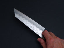 Load image into Gallery viewer, OUL GINSAN NASHIJI BUNKA 170MM OCTAGONAL BLACK OAKWOOD HANDLE