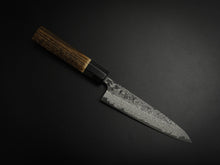 Load image into Gallery viewer, YOSHIKANE SLD DAMASCUS PETTY 135MM OCTAGONAL CHESTNUT HANDLE*