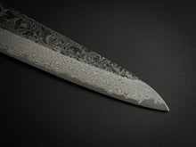 Load image into Gallery viewer, YOSHIKANE SLD DAMASCUS PETTY 135MM OCTAGONAL CHESTNUT HANDLE*