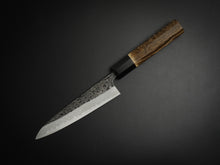 Load image into Gallery viewer, YOSHIKANE SLD DAMASCUS PETTY 135MM OCTAGONAL CHESTNUT HANDLE*