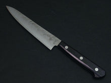 Load image into Gallery viewer, OUL GINSAN NASHIJI PETTY KNIFE 135MM PURPLE HANDLE (NO BOLSTER)