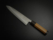 Load image into Gallery viewer, YOSHIKANE SHIROGAMI 2 STAINLESS CLAD NASHIJI GYUTO 210MM OCTAGONAL ENJYU HANDLE*