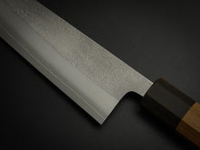 Load image into Gallery viewer, YOSHIKANE SHIROGAMI 2 STAINLESS CLAD NASHIJI GYUTO 210MM OCTAGONAL ENJYU HANDLE*