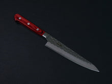 Load image into Gallery viewer, KICHIJI AUS-8 HAMMERED PETTY 135MM RED HANDLE