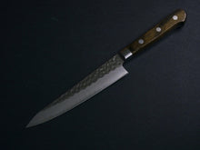 Load image into Gallery viewer, TSUNEHISA AUS-8 HAMMERED PETTY 135MM BROWN HANDLE