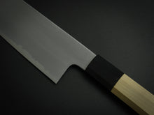 Load image into Gallery viewer, HITOHIRA GOROBEI RIKICHI SHIROGAMI-2 KASUMI GYUTO 210MM MAGNOLIA OCTAGONAL HANDLE