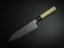 Load image into Gallery viewer, HITOHIRA GOROBEI RIKICHI SHIROGAMI-2 KASUMI GYUTO 210MM MAGNOLIA OCTAGONAL HANDLE