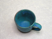 Load image into Gallery viewer, MASHIKOYAKI TURQUOISE BLUE MUG CUP