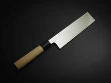 Load image into Gallery viewer, KICHIJI LEFT-HANDED JOSAKU EDO USUBA 195MM MAGNOLIA HANDLE*