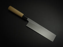 Load image into Gallery viewer, KICHIJI LEFT-HANDED JOSAKU EDO USUBA 195MM MAGNOLIA HANDLE*