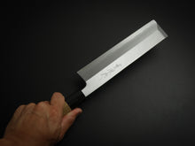 Load image into Gallery viewer, KICHIJI LEFT-HANDED JOSAKU EDO USUBA 195MM MAGNOLIA HANDLE*
