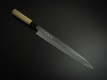 Load image into Gallery viewer, KICHIJI JOSAKU YANAGIBA 300MM OCTAGONAL MAGNOLIA WOOD HANDLE*