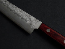 Load image into Gallery viewer, OUL GINSAN NASHIJI PETTY KNIFE 135MM RED HANDLE (NO BOLSTER)