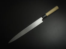 Load image into Gallery viewer, KICHIJI JOSAKU YANAGIBA 300MM OCTAGONAL MAGNOLIA WOOD HANDLE*