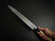 Load image into Gallery viewer, KICHIJI JOSAKU YANAGIBA 300MM OCTAGONAL MAGNOLIA WOOD HANDLE*