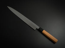 Load image into Gallery viewer, KICHIJI JOSAKU YANAGIBA 300MM OCTAGONAL JAPANESE RED PINE WOOD HANDLE**
