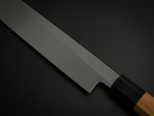 Load image into Gallery viewer, KICHIJI JOSAKU YANAGIBA 300MM OCTAGONAL JAPANESE RED PINE WOOD HANDLE**