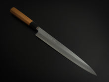 Load image into Gallery viewer, KICHIJI JOSAKU YANAGIBA 270MM OCTAGONAL JAPANESE RED PINE WOOD HANDLE*