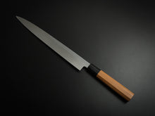 Load image into Gallery viewer, KICHIJI JOSAKU YANAGIBA 270MM OCTAGONAL JAPANESE RED PINE WOOD HANDLE*