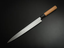 Load image into Gallery viewer, KICHIJI JOSAKU YANAGIBA 270MM OCTAGONAL JAPANESE RED PINE WOOD HANDLE*