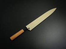 Load image into Gallery viewer, KICHIJI JOSAKU YANAGIBA 270MM OCTAGONAL JAPANESE RED PINE WOOD HANDLE*