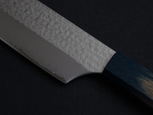 Load image into Gallery viewer, KICHIJI VG-5 HAMMERED GYUTO 210MM OCTAGONAL AKATSUKI (BURNT & DYED) HANDLE