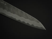 Load image into Gallery viewer, NIGARA AOGAMI SUPER CORE STAINLESS CLAD MIGAKI HAMMERED PETTY 150MM*