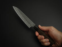 Load image into Gallery viewer, NIGARA AOGAMI SUPER CORE STAINLESS CLAD MIGAKI HAMMERED PETTY 150MM*