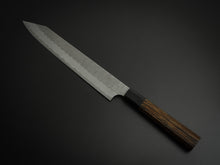 Load image into Gallery viewer, NIGARA AOGAMI SUPER CORE STAINLESS CLAD MIGAKI HAMMERED KIRITSUKE SUJIHIKI 255MM