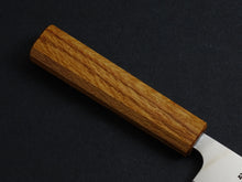 Load image into Gallery viewer, KICHIJI ALL AUS-8 STAINLESS KO-DEBA 120MM OCTAGONAL OAK WOOD HANDLE