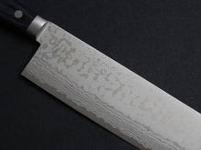 Load image into Gallery viewer, MASUTANI VG-10 DAMASCUS NAKIRI BLUE PAKKA HANDLE 170MM