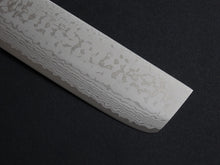 Load image into Gallery viewer, MASUTANI VG-10 DAMASCUS NAKIRI BLUE PAKKA HANDLE 170MM