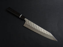 Load image into Gallery viewer, YOSHIMI SG2 HYO KIRITSUKE GYUTO 240MM OCTAGONAL EBONY WHITE RING HANDLE