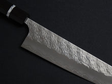 Load image into Gallery viewer, YOSHIMI SG2 HYO KIRITSUKE GYUTO 240MM OCTAGONAL EBONY WHITE RING HANDLE