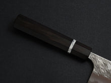 Load image into Gallery viewer, YOSHIMI SG2 HYO KIRITSUKE GYUTO 240MM OCTAGONAL EBONY WHITE RING HANDLE