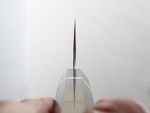 Load image into Gallery viewer, YOSHIMI SG2 HYO KIRITSUKE GYUTO 240MM OCTAGONAL EBONY WHITE RING HANDLE