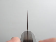 Load image into Gallery viewer, KICHIJI GINREI GINSAN NASHIJI GYUTO 210MM OCTAGONAL MONO EBONY HANDLE