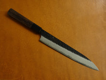 Load image into Gallery viewer, NIGARA SG2 KUROUCHI HAMMERED SUJIHIKI 240MM OCTAGONAL WENGE HANDLE*