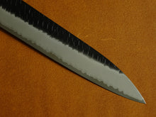 Load image into Gallery viewer, NIGARA SG2 KUROUCHI HAMMERED SUJIHIKI 240MM OCTAGONAL WENGE HANDLE*