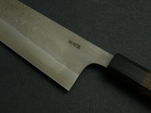 Load image into Gallery viewer, HATSUKOKORO SKD NASHIJI KIRITSUKE GYUTO 210MM OCTAGONAL WENGE HANDLE FORGED BY YOSHIKANE HAMONO