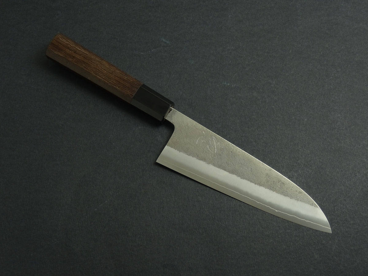 かずG HATSUKOKORO SKD NASHIJI SANTOKU 165MM OCTAGONAL WENGE HANDLE