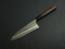 Load image into Gallery viewer, HATSUKOKORO SKD NASHIJI SANTOKU 165MM OCTAGONAL WENGE HANDLE FORGED BY YOSHIKANE HAMONO