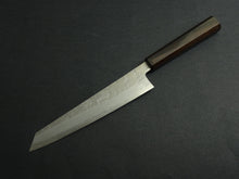 Load image into Gallery viewer, KICHIJI GINREI GINSAN NASHIJI KIRITSUKE GYUTO 205MM OCTAGONAL MONO EBONY HANDLE*